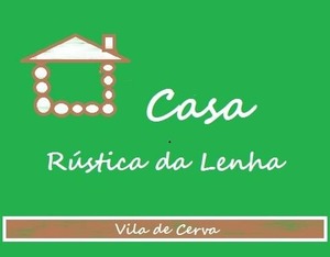 casa rústica da lenha logo